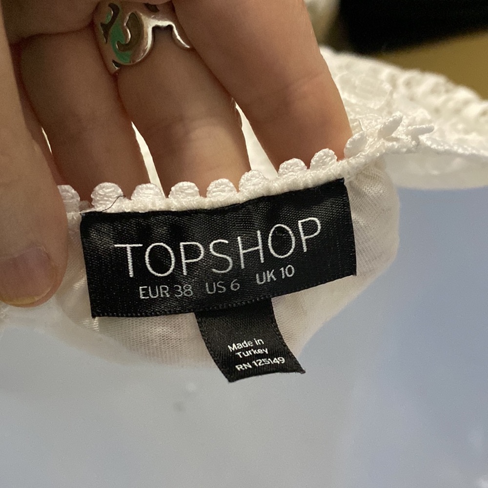 TopShop Cold Shoulder Dress - Picture 7 of 9